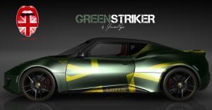 London Junkies UK Lotus Desing Autofolierung Green Striker