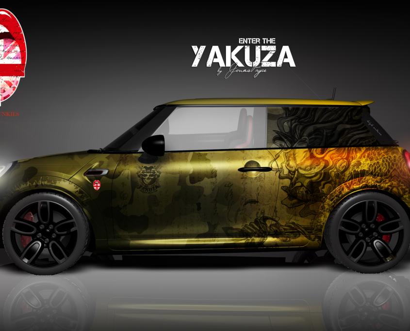 London Junkies Mini Works Design Yakuza