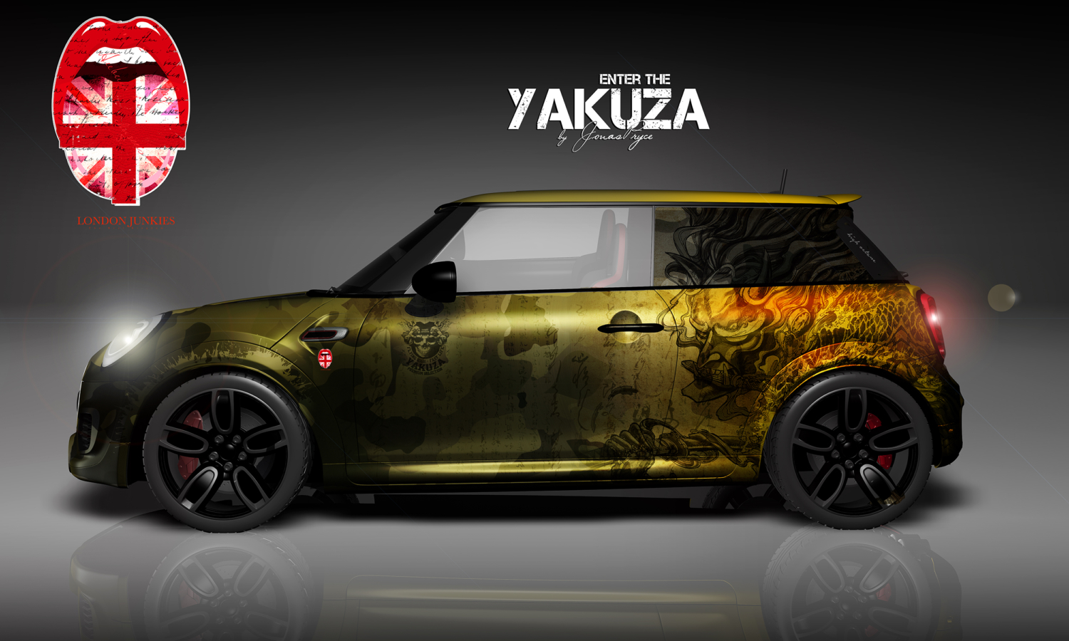 London Junkies Mini Works Design Yakuza