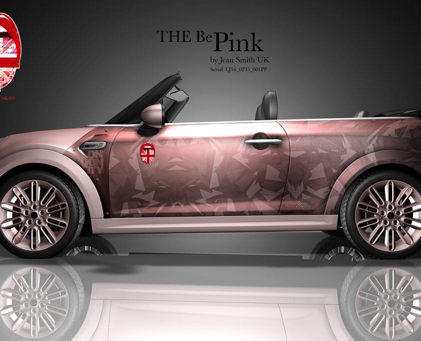 London Junkies Mini Cabrio Design The be Pink