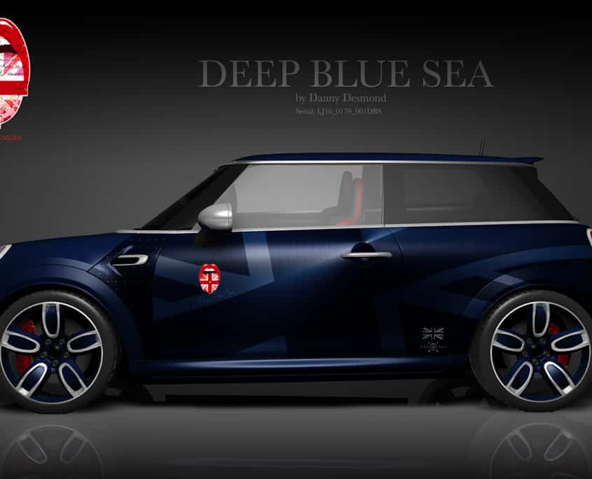 London Junkies Mini Works Design Deap Blue Sea