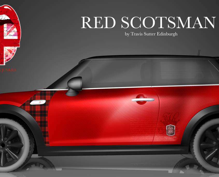 London Junkies Mini One Design Red Scott