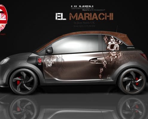 Opel Adam Autofolierung El Mariachi