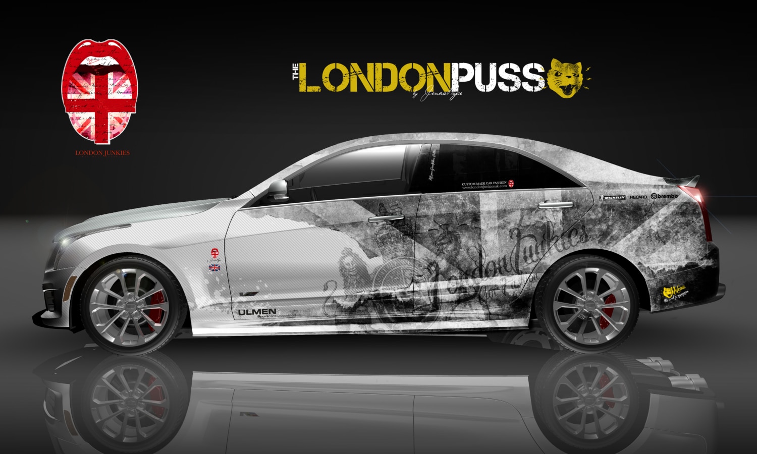 Cadillac Design Folierung » professionelle Vollverklebung
