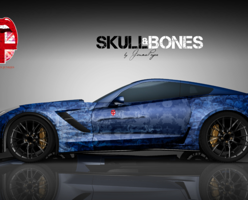 Corvette Vollverklebung Carwrapping