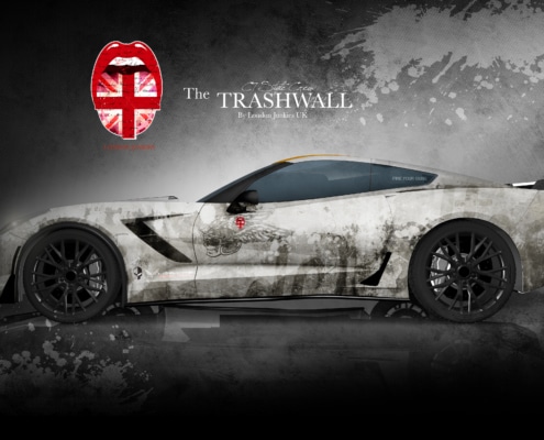 Corvette Vollverklebung Carwrapping