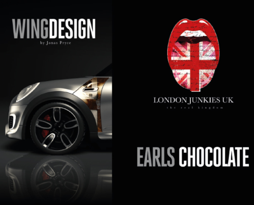 Mini Wing Design Earls Chocolate