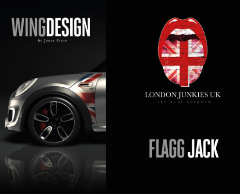 Mini Wing Design Flagg Jack