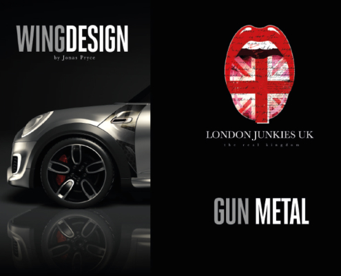 Mini Wing Design Gun Metal