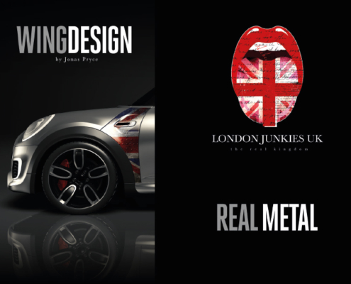 Mini Wing Design Real Metal