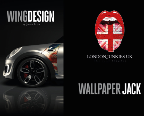 Mini Wing Design Wallpaper Jack